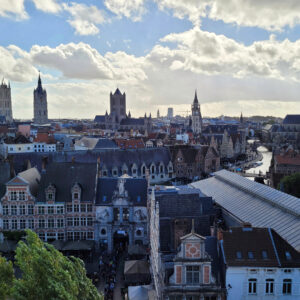 view from the castle