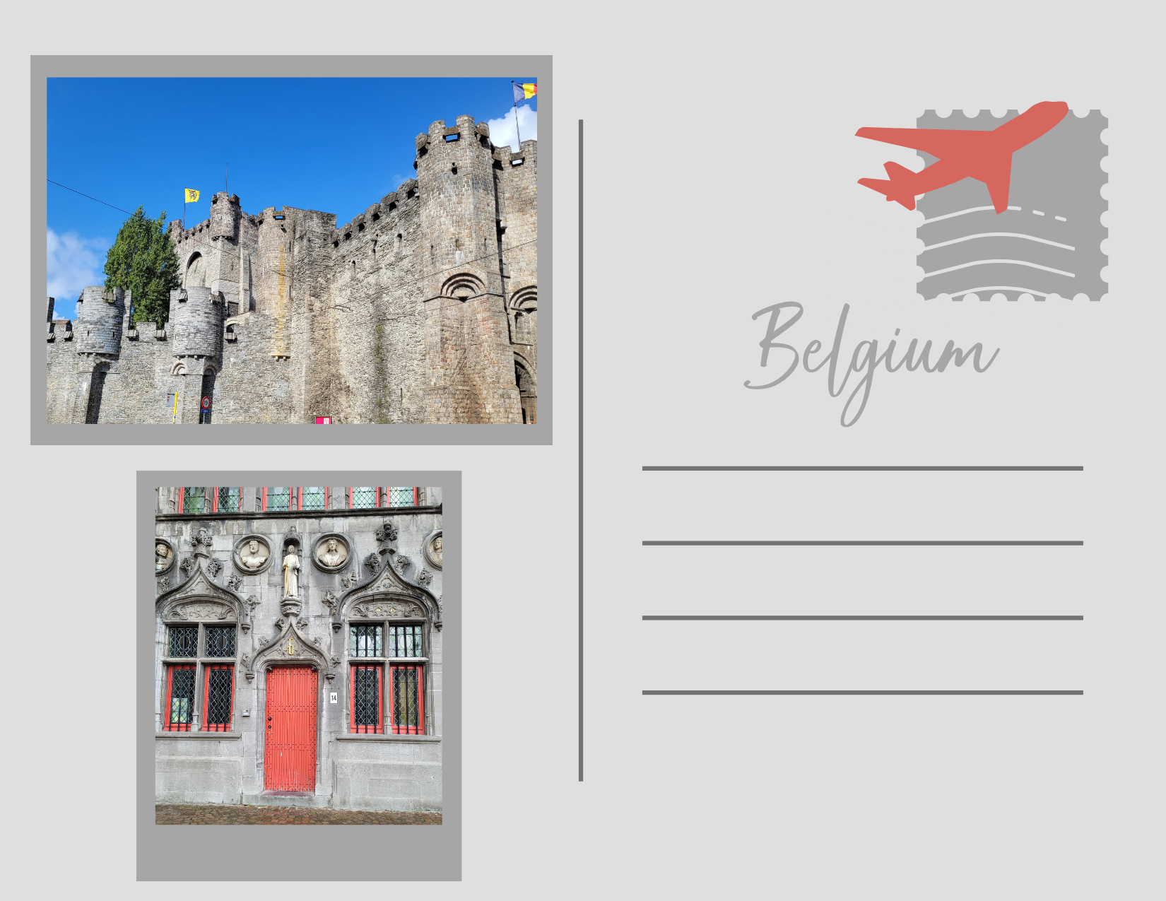 Postcard from Belgium