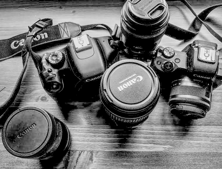 An Amateur Photography Equipment