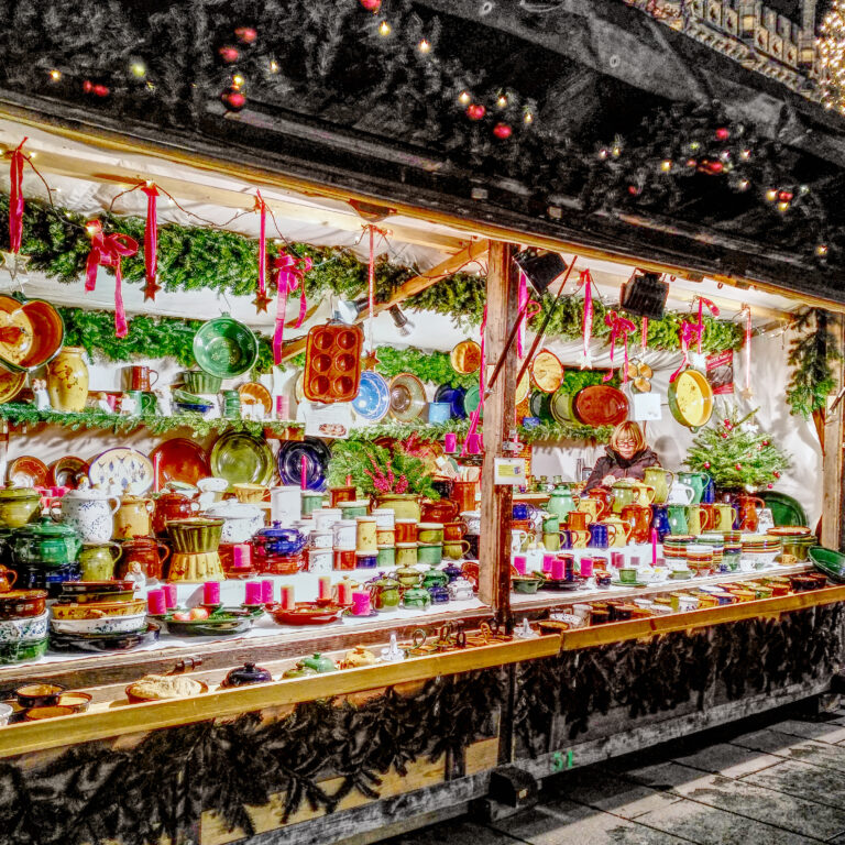 Christmas Booth in Europe