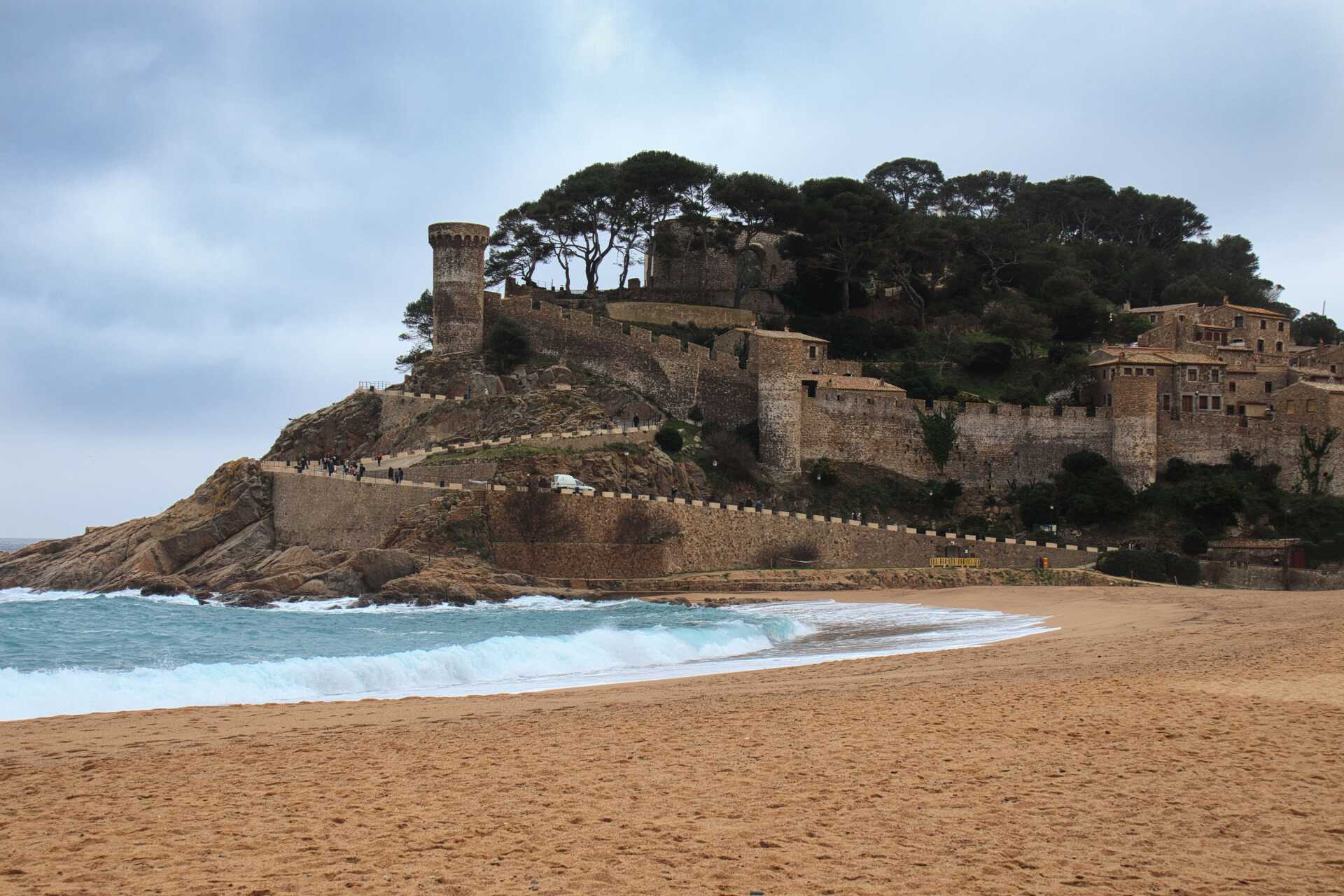 castle in Tossa Del Mar