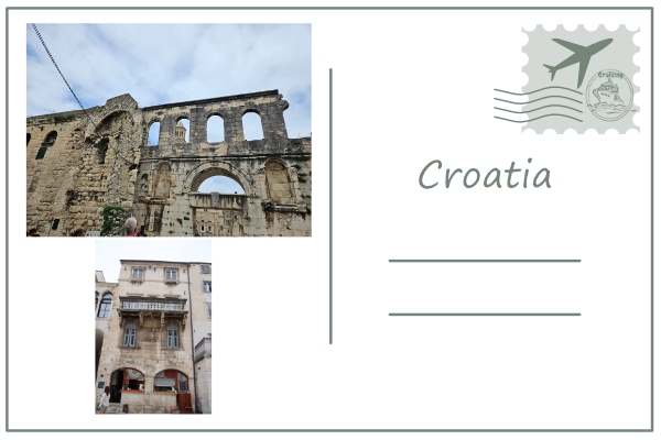 Croatia Postcard
